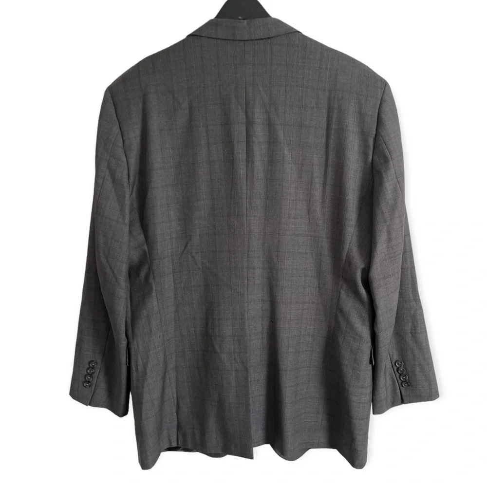 Brooks Brothers Saxxon Wool Madison 1818 Suit Jacket Size 46L